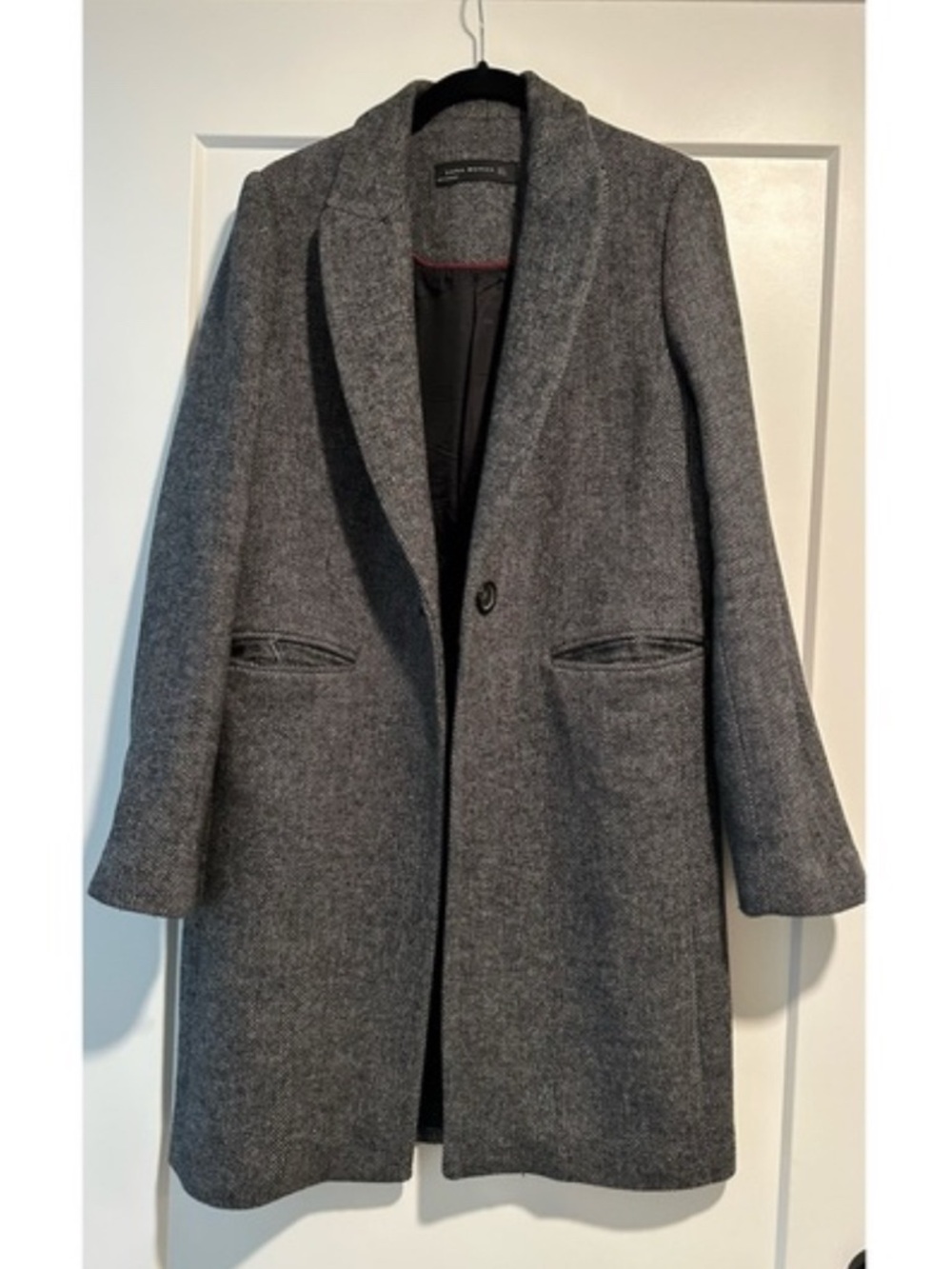 Masculine Herringbone coat